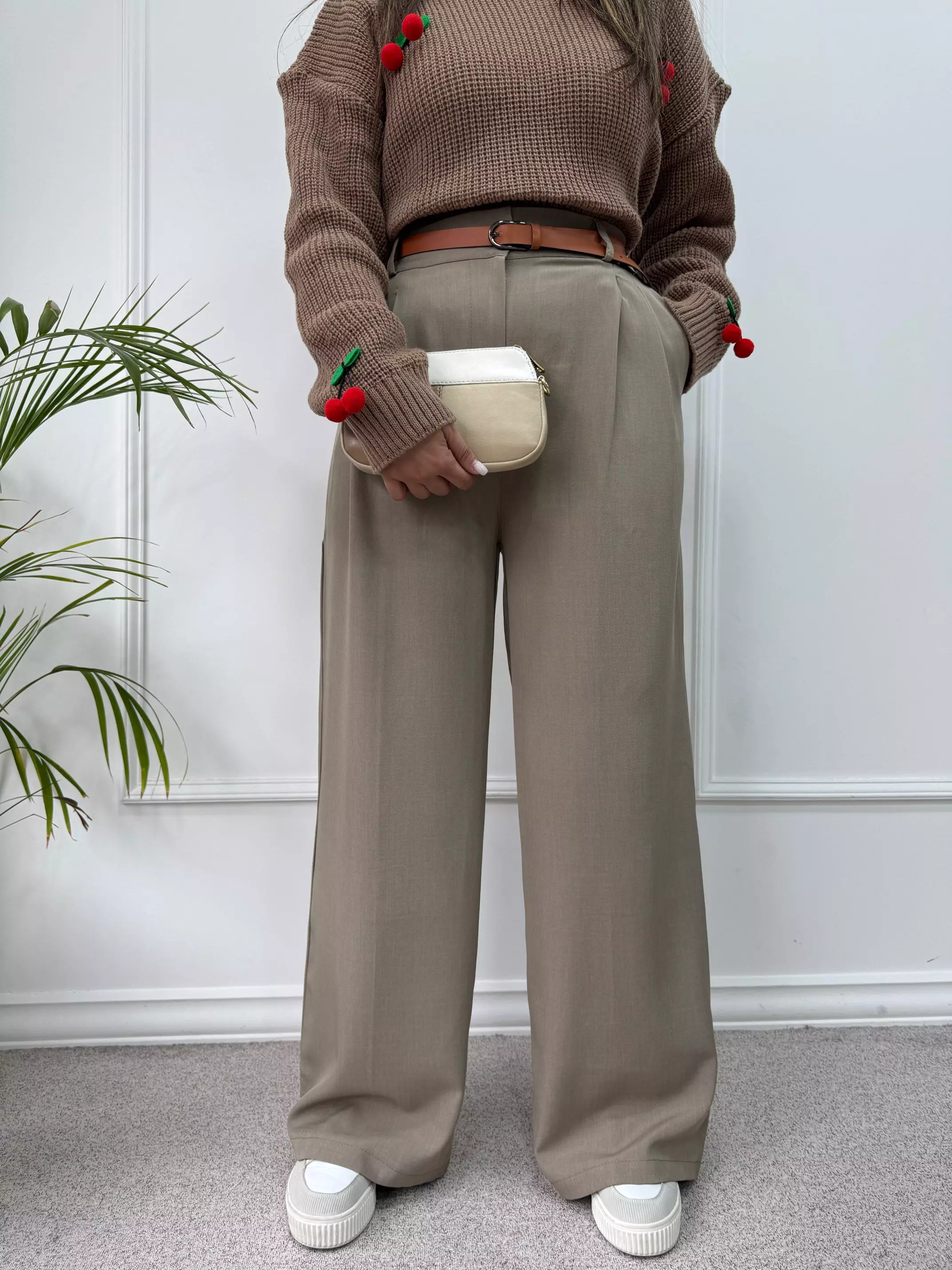 شلوار نیم بگ آیسل